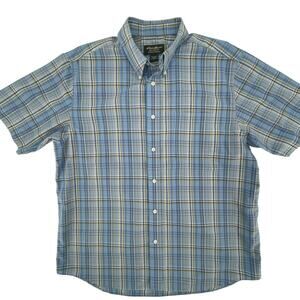 Eddie‎ Bauer Men's 100% Cotton Relaxed Fit Button Down Shirt, Sz. L, Outdoor